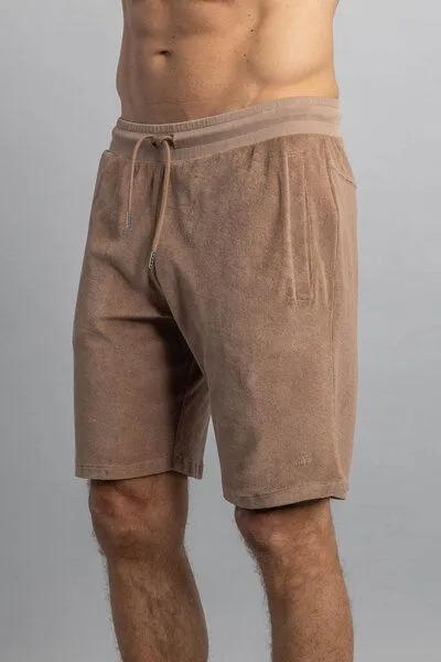 DIRTS dirts Terry Shorts, Chocolate malt, – Produktbild 1 von 4