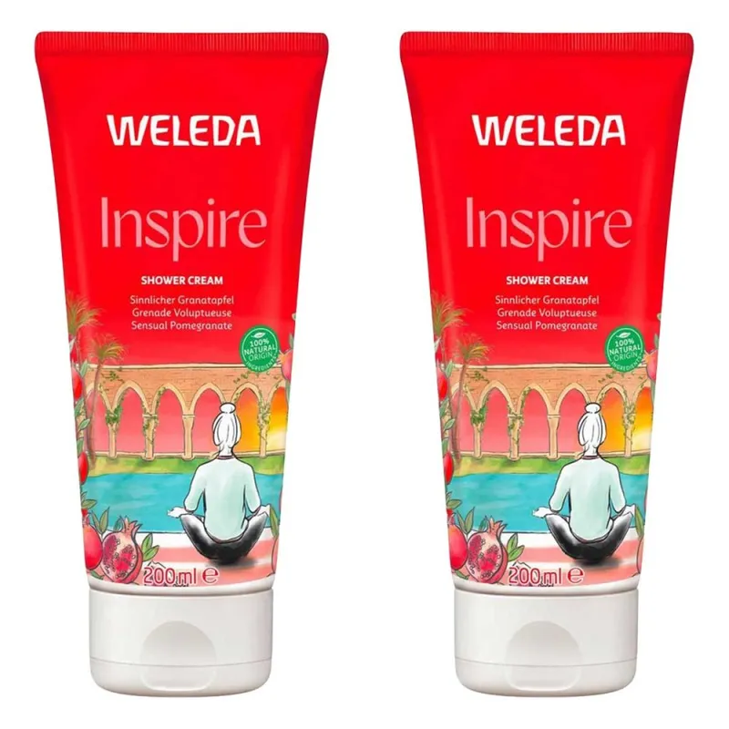 Weleda Weleda Inspire Shower Cream Granatapfel – Produktbild 4 von 5