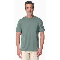 ORGANICATION ORGANICATION TANNJU | T-Shirt aus TENCEL Modal und Bio-Baumwolle, Green tea, – Produktbild 1 von 1
