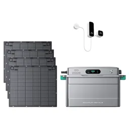 Zendure Deutschland Zendure SolarFlow 800 Plus: Balkonkraftwerk-Speicher mit top Preis-Leistung, SolarFlow 800 Plus + Smart Meter D0 / Ohne Batterie / 4*230W Flexible (920Wp) – Produktbild 1 von 1