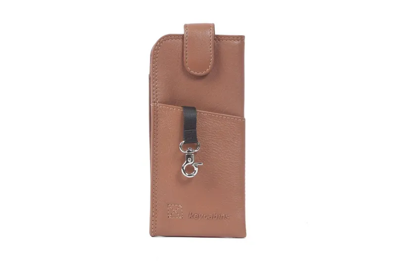 keycabins keycabins Brillenetui SPECS-01, Schlüsselkarabiner, Braun, – Produktbild 1 von 2