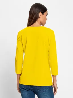 heine 3/4-Arm-Shirt sonnengelb – Produktbild 1 von 1