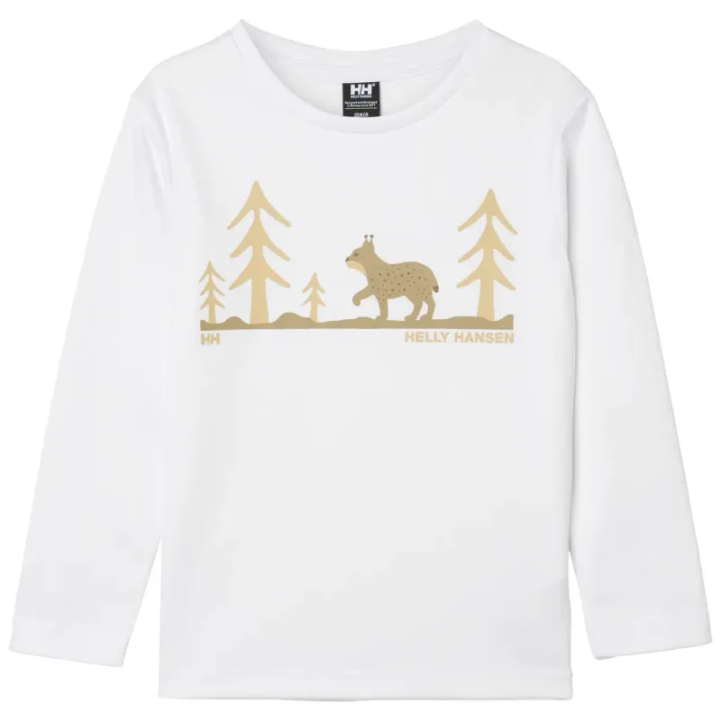 Helly Hansen Baby-Trikot mit langen Ärmeln Helly Hansen Technical Craphic, Blanc, – Produktbild 1 von 1