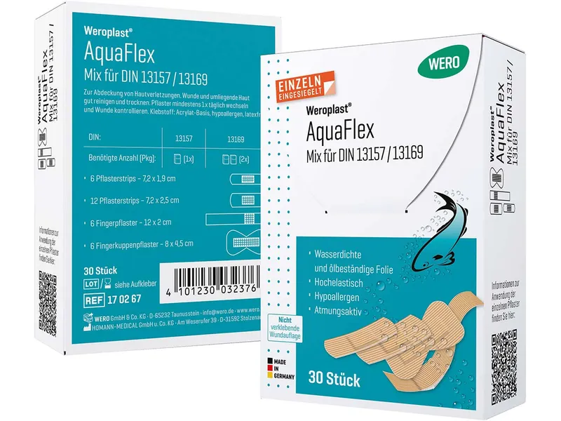WERO WERO Weroplast AquaFlex Mix für DIN 13169, 30 Stück – Produktbild 1 von 1