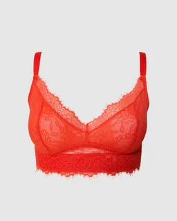 Understatement Understatement Damen vegan Bh Unterstützung Spitze Feurig Rot – Produktbild 1 von 1