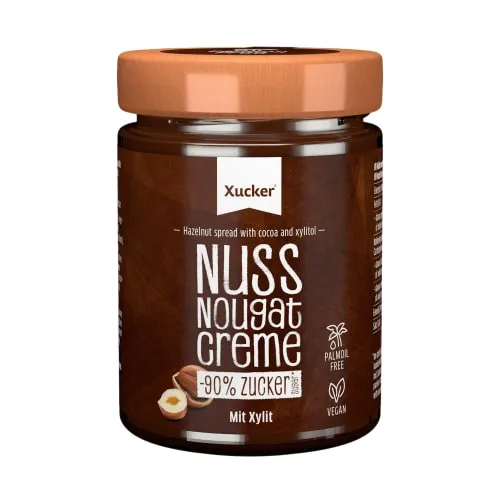 Xucker Nuss-Nougat Creme mit Xylit (300g) – Produktbild 2 von 2