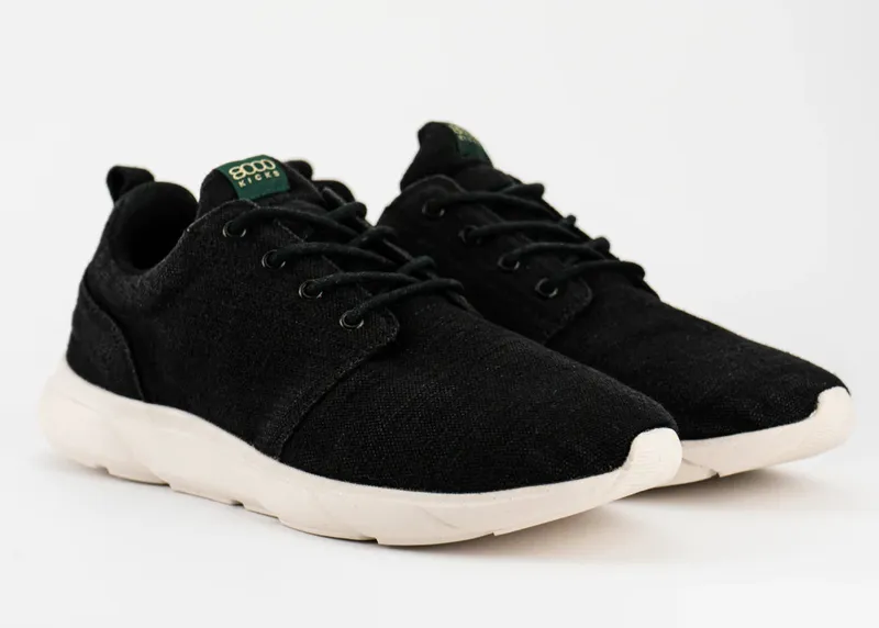 8000kicks EU 8000kicks EU Herren vegan Sneaker Explorer V2 Weiß, Schwarz, – Produktbild 2 von 2