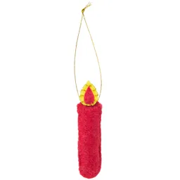 Rico Design Rico Design Anhänger-Kerze 8,5x2x1cm Rot – Produktbild 1 von 1