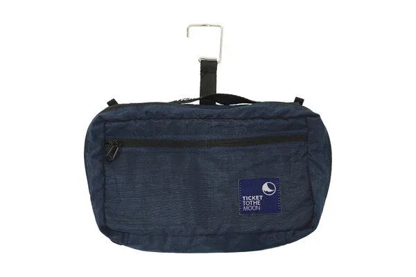 Ticket to the Moon Ticket to the Moon ultraleichte Kulturtasche "Wash Bag" mit 13 Fächern, Premium dunkelblau, – Produktbild 1 von 1