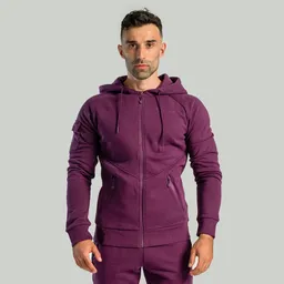 GymBeam OG1 STRIX Nova Reißverschluss-Hoodie in Plum S – Produktbild 1 von 1
