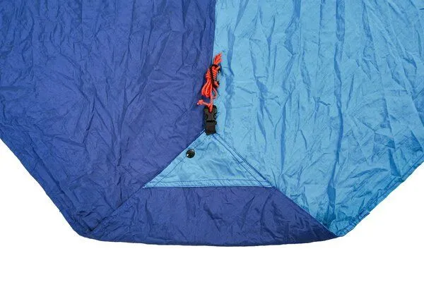 Ticket to the Moon Ticket to the Moon faltbares Strandtuch "Travel Blanket" aus schnelltrocknender Fallschirmseide, Exotic ocean/petrol grün, – Produktbild 3 von 4
