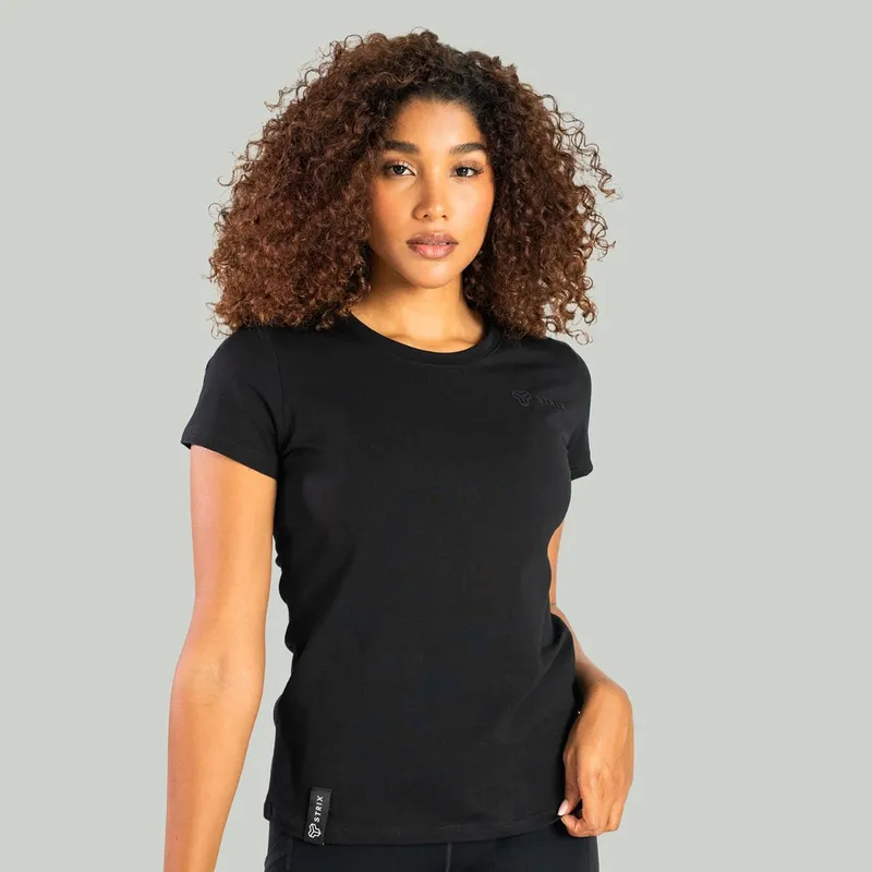 GymBeam OG1 STRIX Essential T-Shirt für Frauen in Black L – Produktbild 1 von 1
