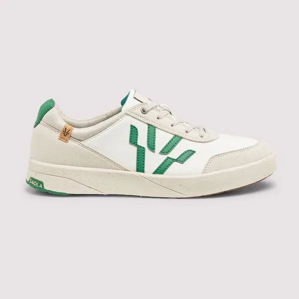 SAOLA SAOLA Cali W vegan sneaker mit Easy Slip In, White forest, – Produktbild 1 von 4