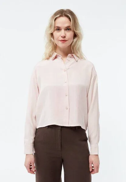 Givn Berlin Givn Berlin Kurze Bluse GBSAVANNAH aus TENCEL, Powder pink (tencel), – Produktbild 1 von 4