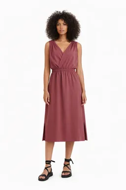 WiDDA WiDDA Damen vegan Kleid Goldi Berry – Produktbild 1 von 1