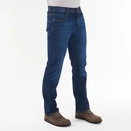 fairjeans fairjeans basic Jeans "REGULAR WAVES" mit Wascheffekt aus Bio-Baumwolle – Produktbild 1 von 1