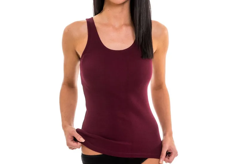 HERMKO Achseltop Achselhemd (Pack, 3er) Tank Top, Achselhemd, 100 % Bio-Baumwolle, Basic, Shirt, Feinripp, Bunt, – Produktbild 2 von 4