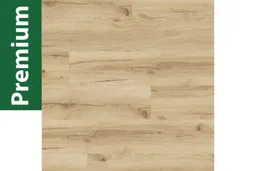 woodstore24 Premium 3D, 4,5 mm Klick Vinyl (SPC) mit integrierter Trittschalldämmung, Eiche natur, 1218 x 181 mm, 0,3 mm Nutzschicht (2,20 m² / Paket) – Produktbild 1 von 1