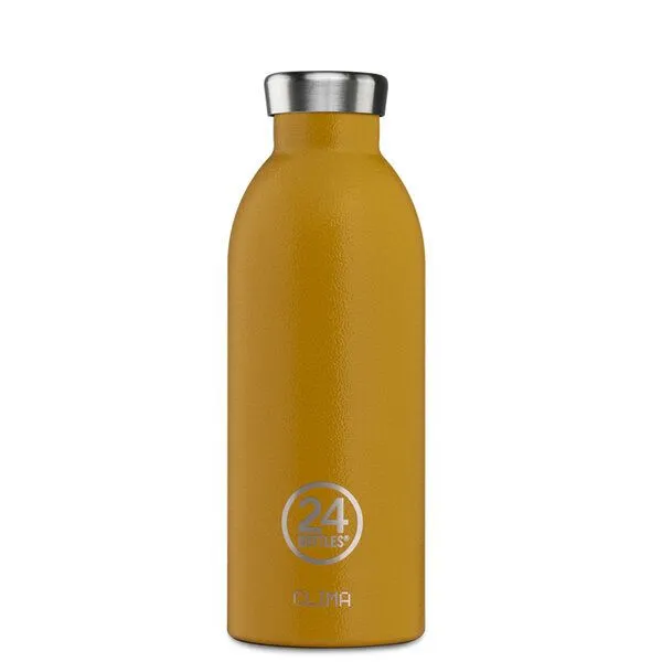 24bottles 24bottles 0,5l Thermosflasche "Clima", Safari khaki, – Produktbild 2 von 3