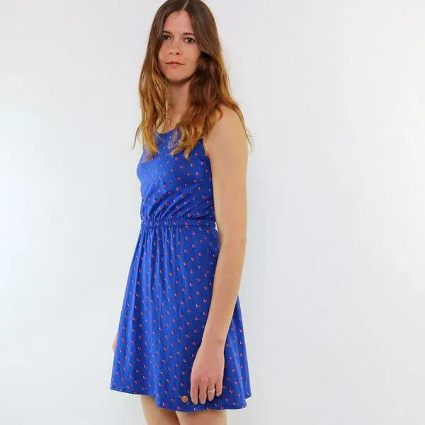 Gary Mash GARY MASH Kleid Madeline Hearts aus Modal®-Mix, Blau, – Produktbild 2 von 3