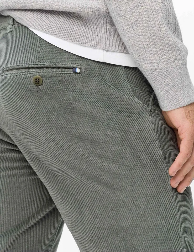 Brax Brax Chinohose Style FABIO Cord: Chinohose im Modern Fit, Grün, – Produktbild 4 von 5