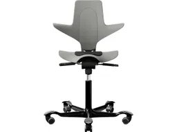 HAG HAG Bürodrehstuhl "Capisco Puls 8010" Gestell: schwarz/clay,Stoff: "Cura" black – Produktbild 1 von 1