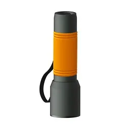 REEVES Taschenlampe REEVES-myFLASH 300, anthrazit/orange – Produktbild 1 von 1