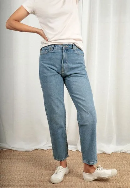 TORLAND TORLAND High Waist Damenjeans - Mom Style MARIA – Produktbild 3 von 4