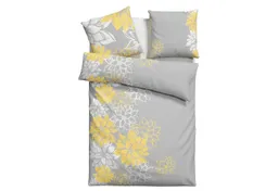 OTTO home Bettwäsche Susan in Gr. 135x200 oder 155x220 cm, Polycotton recycelt, 2 teilig, in verschiedenen Qualitäten, romantische Bettwäsche mit Blumen – Produktbild 1 von 1