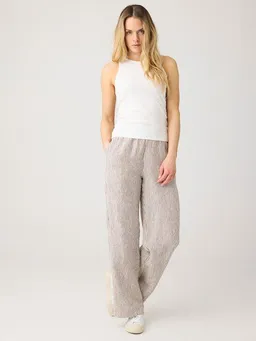 KnowledgeCotton Apparel KnowledgeCotton Apparel Weite Hose POSEY aus Leinen – Produktbild 1 von 1