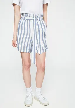 ARMEDANGELS ARMEDANGELS ELIAA BLOCK STRIPE - Damen Shorts aus Bio-Leinen – Produktbild 1 von 1