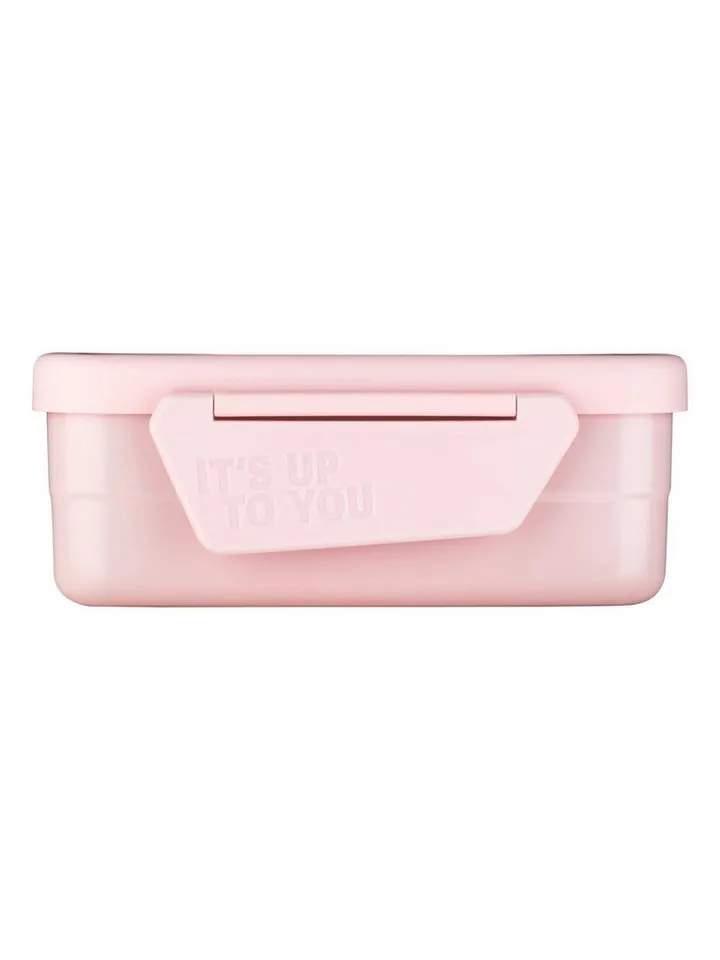 Satch Satch Lunchbox Edelstahl Brotdose, Edelstahl, (Edelstahl Brotdose, 3-tlg., 1x Brotdose, 1x Trennfach), spülmaschinengeeignet bis 45 Grad, Handwäsche empfohlen, Rosa, – Produktbild 2 von 4