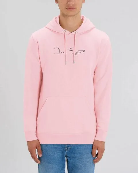 Human Family Human Family Bio Unisex Hoodie - "Charmer - Free Spirit" in verschiedenen Farben, Cotton-pink, – Produktbild 2 von 4