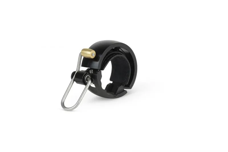 Knog Knog Fahrradklingel Oi Luxe klein 22.2mm matt schwarz – Produktbild 2 von 3