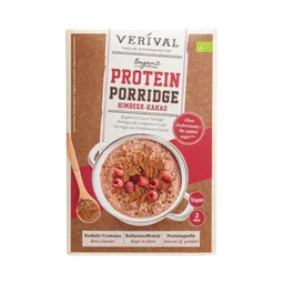 Verival Verival Bio Protein Porridge Himbeer­Kakao, vegan, ohne Zuckerzusatz, 45g – Produktbild 1 von 1