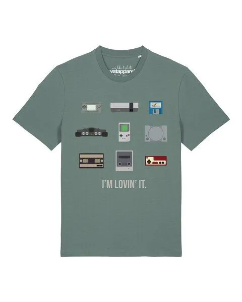 watapparel watapparel T-Shirt Unisex Videogames, Green bay, – Produktbild 1 von 2