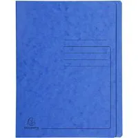 Exacompta 25 Exacompta Schnellhefter aus Colorspan-Karton, 355 g/m², DIN A4, blau – Produktbild 1 von 1
