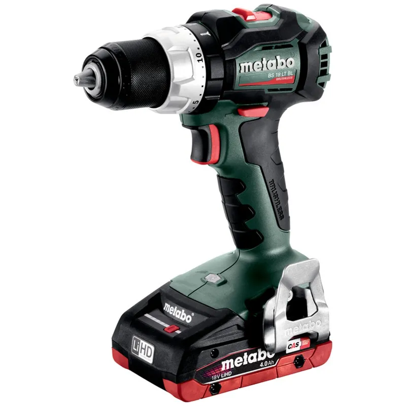 Metabo Metabo Akku-Bohrschrauber BS 18 LT BL, metaBOX 145, 18V 2x4Ah LiHD + ASC 55 – Produktbild 1 von 1