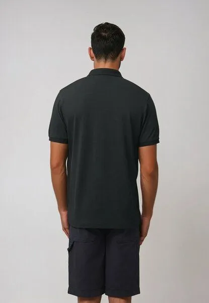 TORLAND TORLAND Herren Poloshirt COASTER, Schwarz (black), – Produktbild 3 von 4
