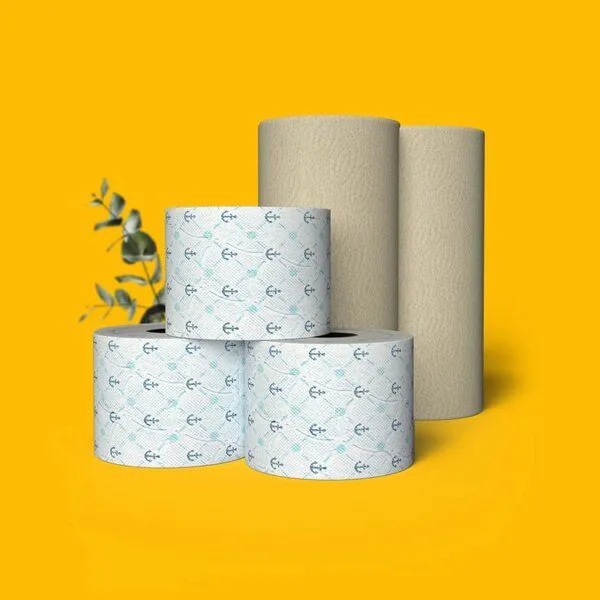 SNYCE SNYCE Spar-Set Toilettenpapier und Küchenrollen - 100% Recycling, Happy sailor, – Produktbild 3 von 3