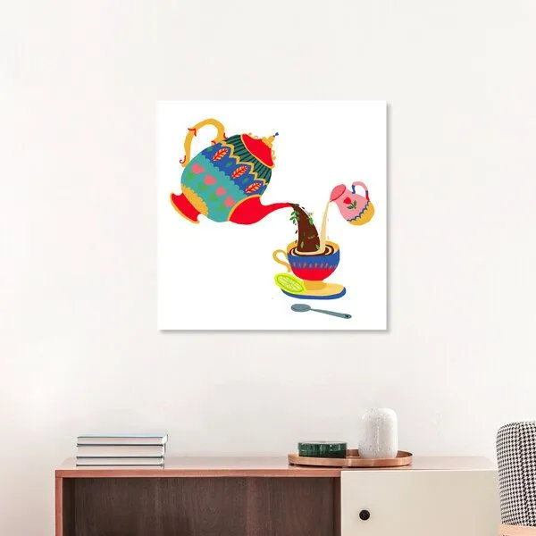 Photocircle Photocircle Poster / Leinwandbild - Tea with milk – Produktbild 3 von 4