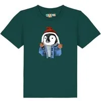 watabout kids watabout.kids T-Shirt Kinder Pinguin, Glazed green, – Produktbild 1 von 1