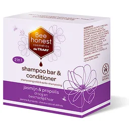 Bee Honest Bee Honest Shampoo & Conditioner Seifenstück Jasmin & Propolis – Produktbild 1 von 1