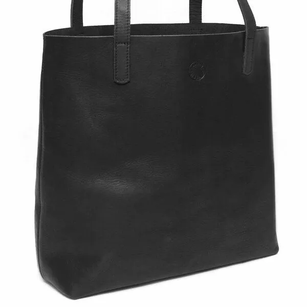 Marin et Marine Marin et Marine Leder Shopper Éternelle, Black, – Produktbild 4 von 4