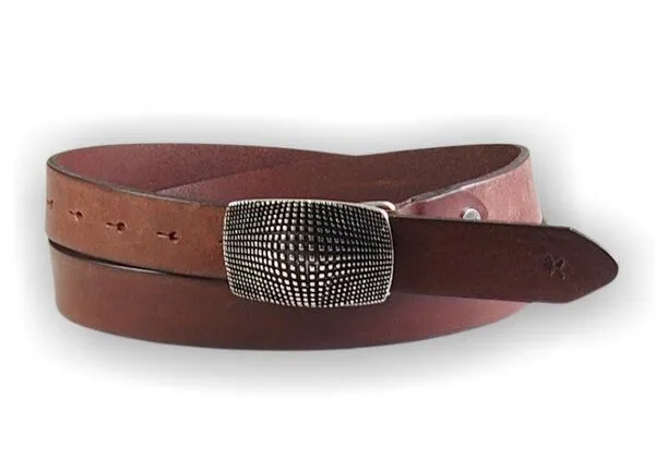 Greenbelts Greenbelts Damen Ledergürtel CHESSY, Braun, – Produktbild 1 von 4