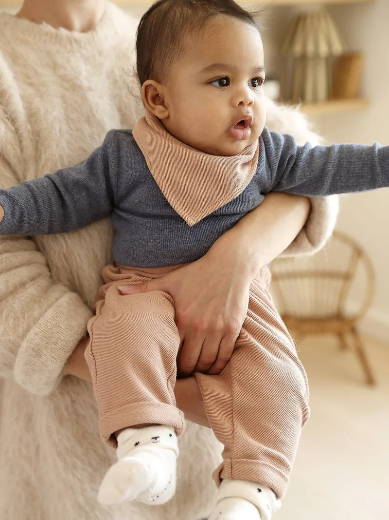 Vertbaudet Baby Set, Camel, – Produktbild 2 von 4