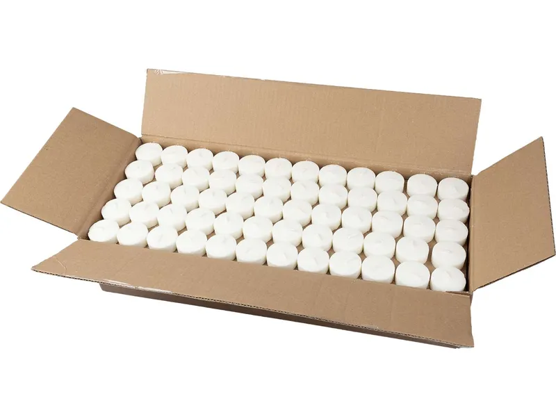 BIOKEMA BIOKEMA Teelichter aus Biomasse, ohne Hülle 300 Stk. – Produktbild 2 von 2