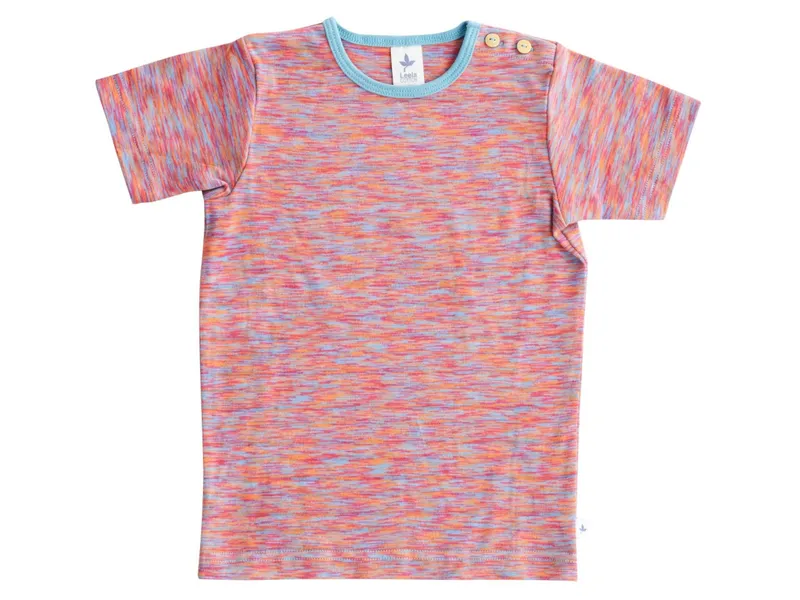 Leela Cotton Leela Cotton Baby und Kinder T-Shirt Flamme, Mehrfarbig, – Produktbild 1 von 1