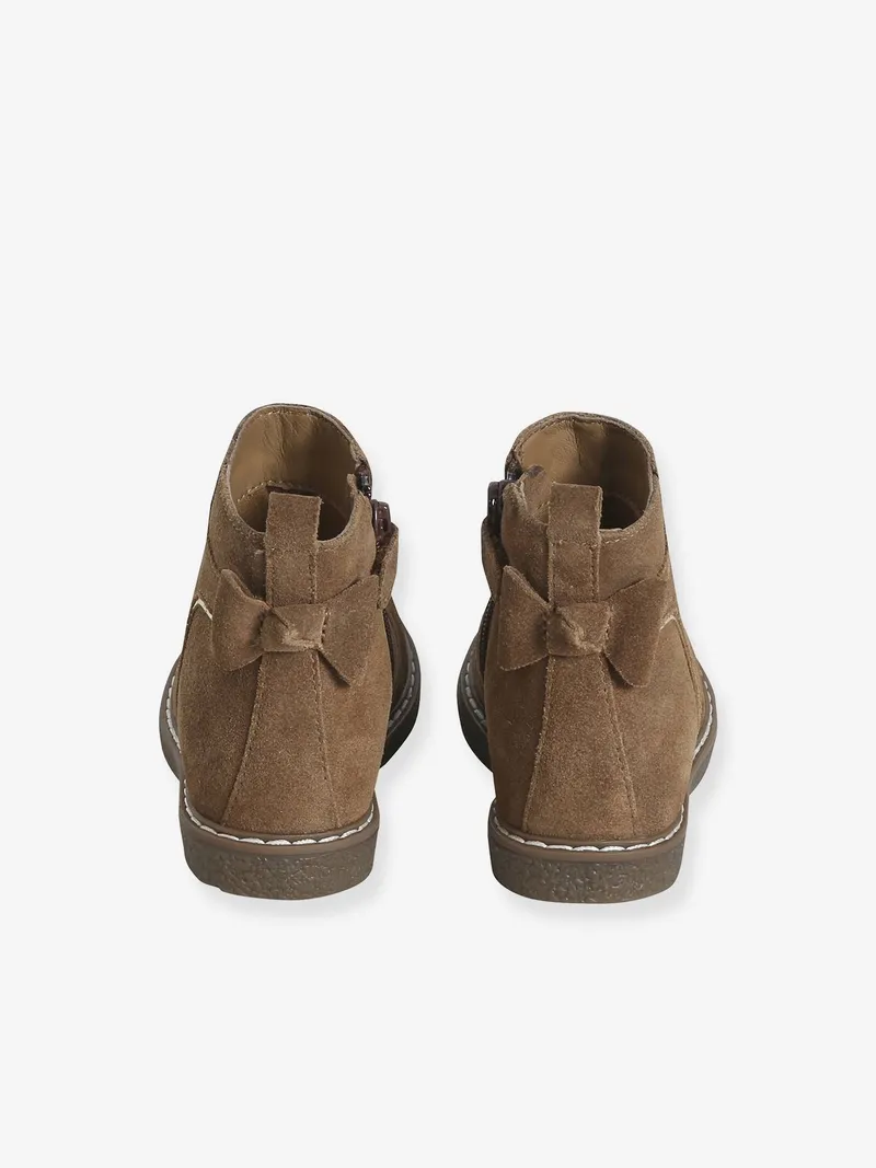 Vertbaudet Vertbaudet Mädchen Boots, Camel, – Produktbild 4 von 4