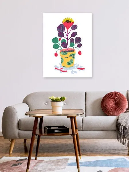 Photocircle Photocircle Poster / Leinwandbild - Plant pet – Produktbild 2 von 4